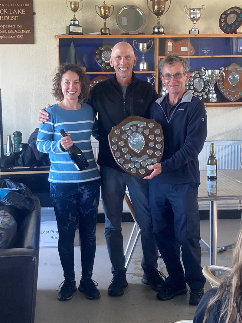 Dave and Zara win the Miracle Welsh Championship at Shotwick Lake - photo © Dave Thomas