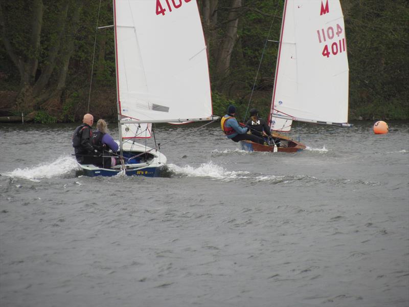 Border Counties Series at Nantwich photo copyright Brian Herring taken at Nantwich & Border Counties Sailing Club and featuring the Miracle class