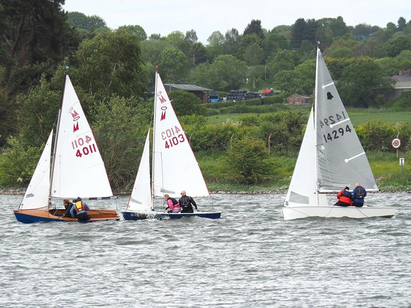 Great to see Double Handers out during the Border Counties Midweek Sailing at Shotwick Lake - photo © John Nield