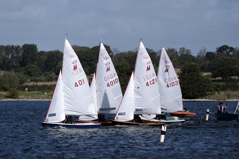 Race start during the Miracle Welsh Area Championships at Shotwick Lake photo copyright Ian Clowes taken at Shotwick Lake Sailing and featuring the Miracle class