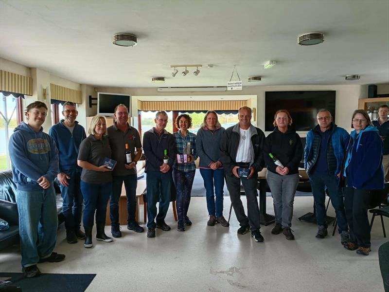 The prize winners during the Miracle End of Season Championship at Shustoke - photo © Rachel Briscoe