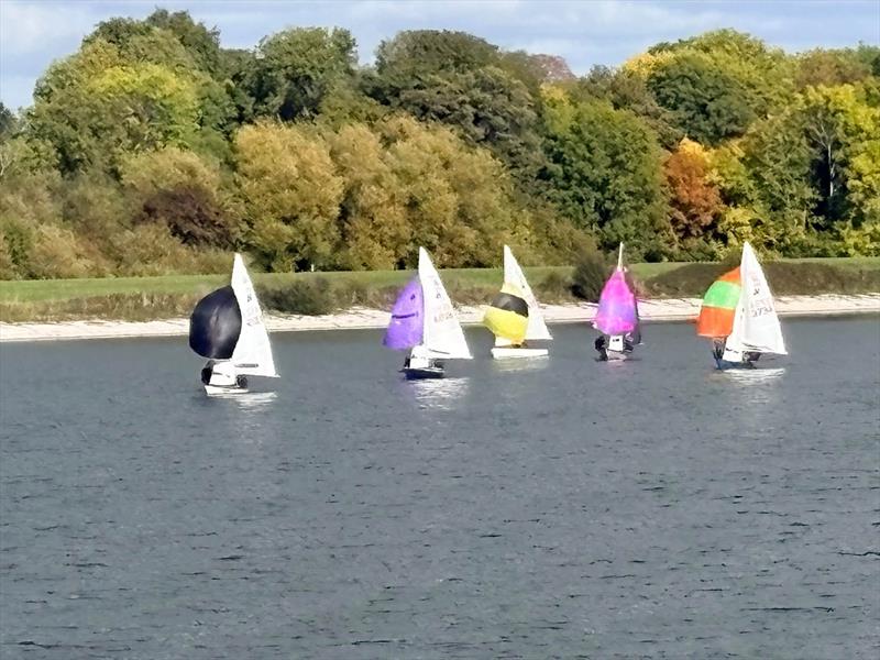 Escaping the Windward mark during the Miracle End of Season Championship at Shustoke - photo © Matt Harrison