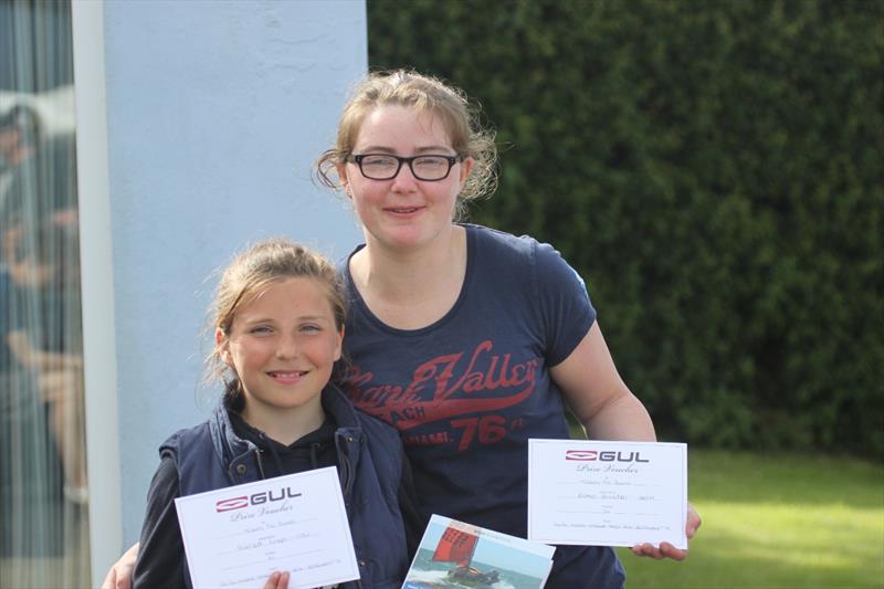 Esther Bowdler & Scarlett win the Mirror Open at Restronguet photo copyright Bam Bam Photography taken at Restronguet Sailing Club and featuring the Mirror class