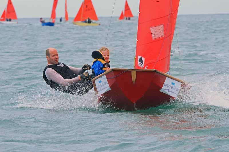 John and Alice Edwards win Abersoch Mirror Week 2014 photo copyright Tony Bale / www.tonybale.zenfolio.com taken at South Caernarvonshire Yacht Club and featuring the Mirror class