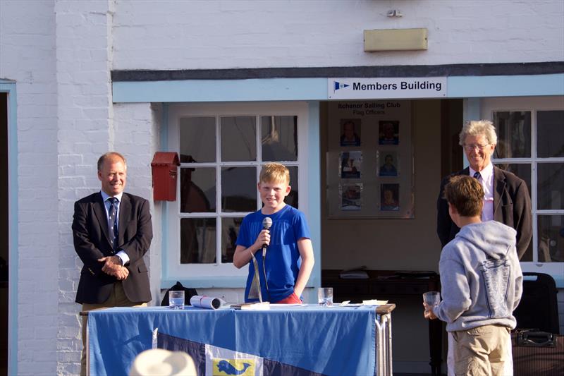 Bertie Fisher and Felix Kent, winners of the Mirror Nationals - photo © Mary Pudney