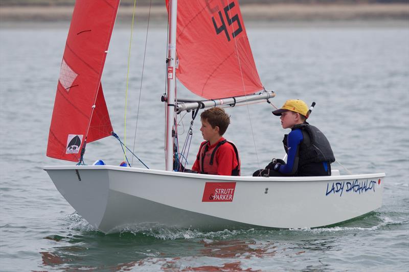 Mirror Nationals at Itchenor photo copyright Mary Pudney taken at Itchenor Sailing Club and featuring the Mirror class