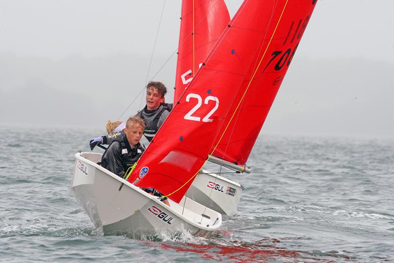 Gul Mirror National Championships 2017 photo copyright Sally Adams / www.facebook.com/SallyAdamsPhoto taken at Restronguet Sailing Club and featuring the Mirror class