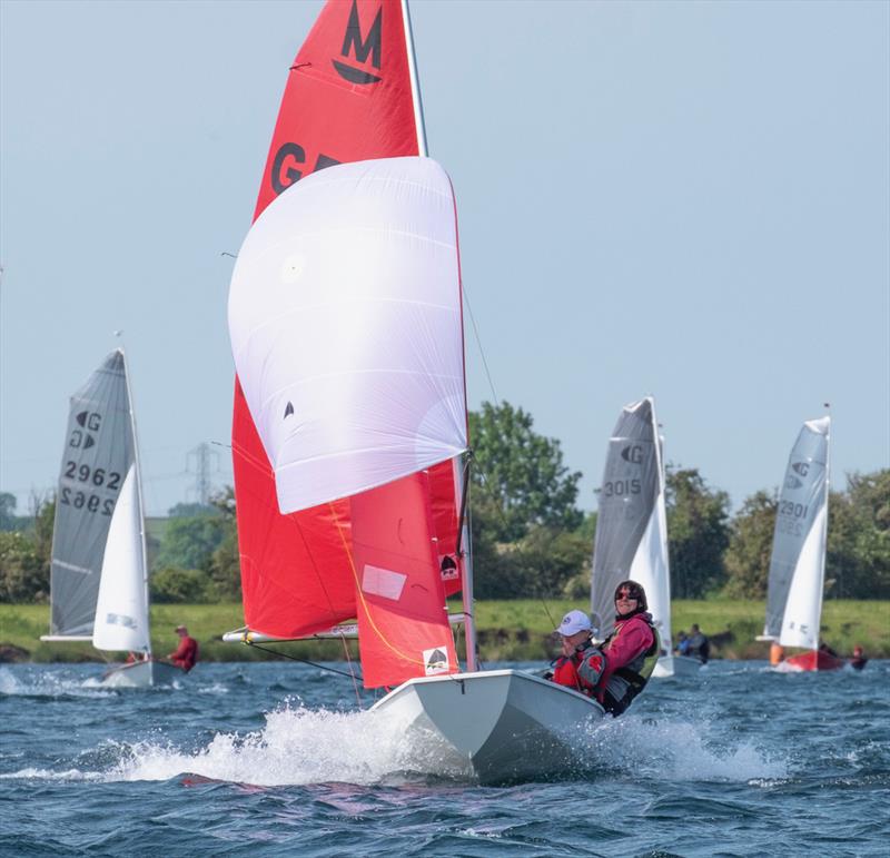 Notts County SC Spring Regatta photo copyright David Eberlin taken at Notts County Sailing Club and featuring the Mirror class