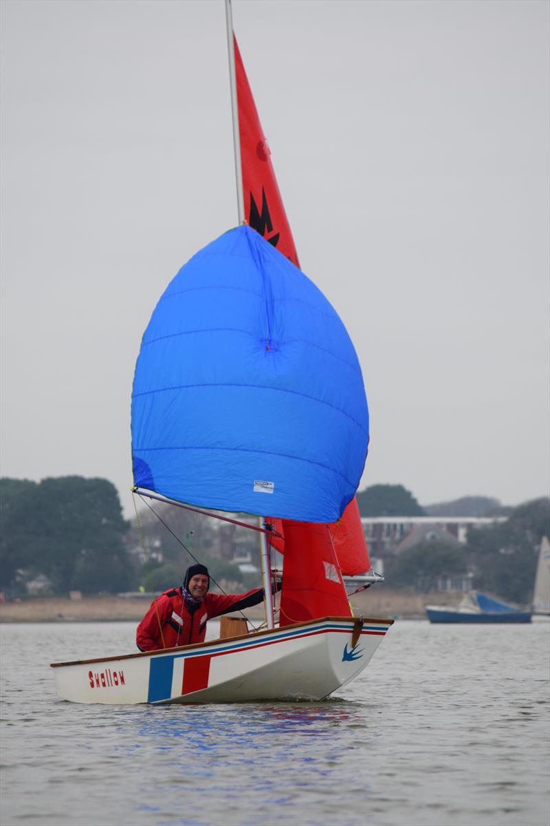 Highcliffe Sailing Club Icicle Series day 1 photo copyright Melanie Blackman taken at Highcliffe Sailing Club and featuring the Mirror class