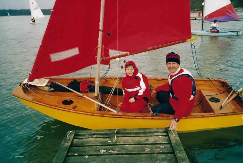 Jeremy and Graham in Chicken Licken photo copyright HISC taken at Hayling Island Sailing Club and featuring the Mirror class