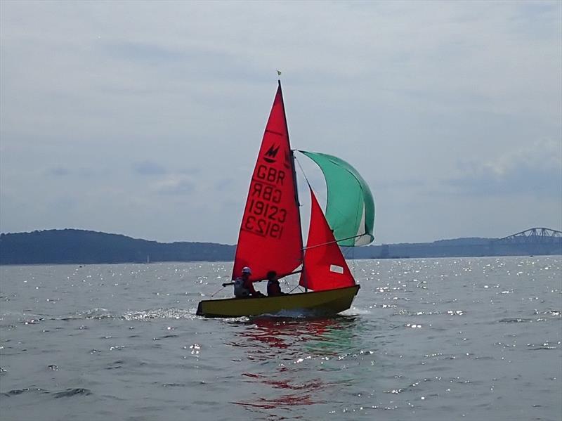 Scottish Mirror Championship at Dalgety Bay photo copyright Ian Renilson taken at Dalgety Bay Sailing Club and featuring the Mirror class