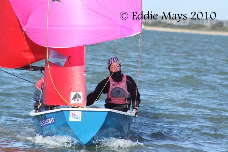 Autumn open meeting at Warsash photo copyright Eddie Mays taken at Warsash Sailing Club and featuring the Mirror class