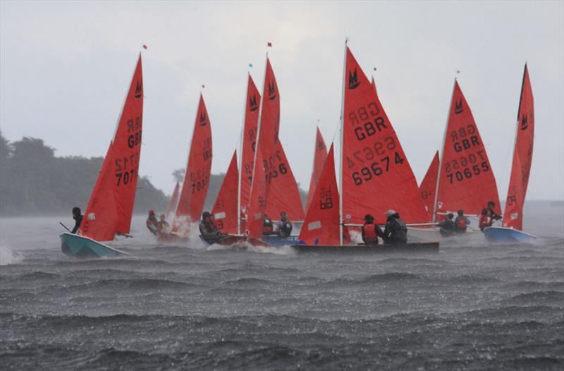 Mirror World Championships on Lough Derg day 5 photo copyright Gerardine Wisdom taken at Lough Derg Yacht Club and featuring the Mirror class