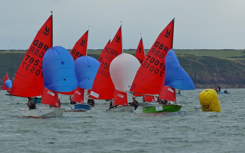 2013 Mirror nationals at Pembrokeshire photo copyright Adrian Owens taken at Pembrokeshire Yacht Club and featuring the Mirror class