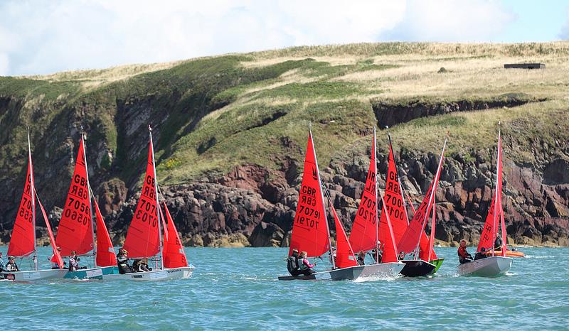 2013 Mirror nationals at Pembrokeshire photo copyright Adrian Owens taken at Pembrokeshire Yacht Club and featuring the Mirror class