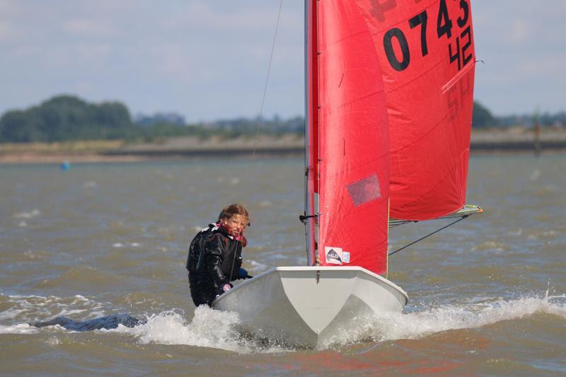 Learning & Skills Solutions Pyefleet Week 2018 - Day 2 photo copyright William Stacey taken at Brightlingsea Sailing Club and featuring the Mirror class