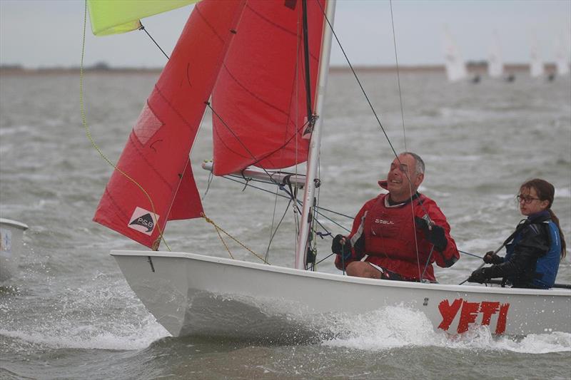 Pyefleet Week 2019 photo copyright Fiona Brown / www.fionabrown.com taken at Brightlingsea Sailing Club and featuring the Mirror class