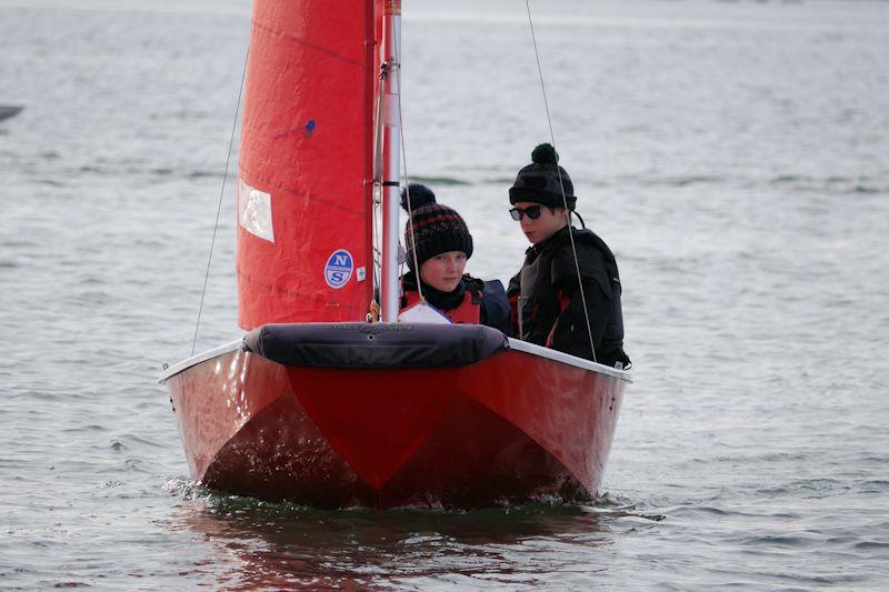 Chichester Yacht Club Frozen Toe Series day 2 photo copyright Mark Green taken at Chichester Yacht Club and featuring the Mirror class