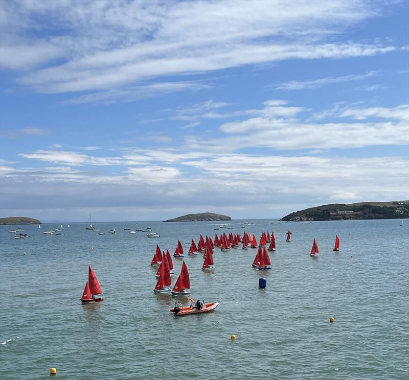 Abersoch Mirror Week 2022 photo copyright Ben Miller taken at South Caernarvonshire Yacht Club and featuring the Mirror class