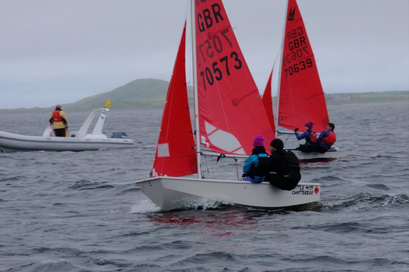 Will and Isabelle Crocker during the Mirror Worlds 2023 at Sligo photo copyright Michael Broaders taken at Sligo Yacht Club and featuring the Mirror class