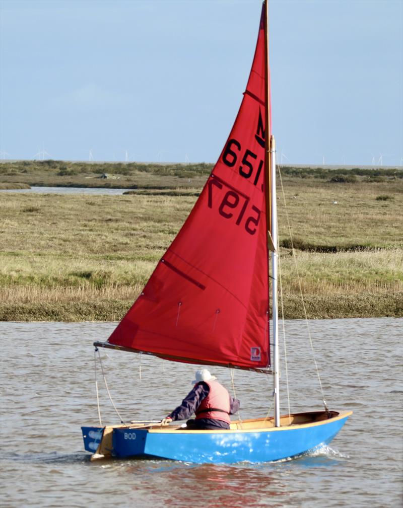 OSSC Easter Egg Race 2 photo copyright Jennie Clark taken at Overy Staithe Sailing Club and featuring the Mirror class