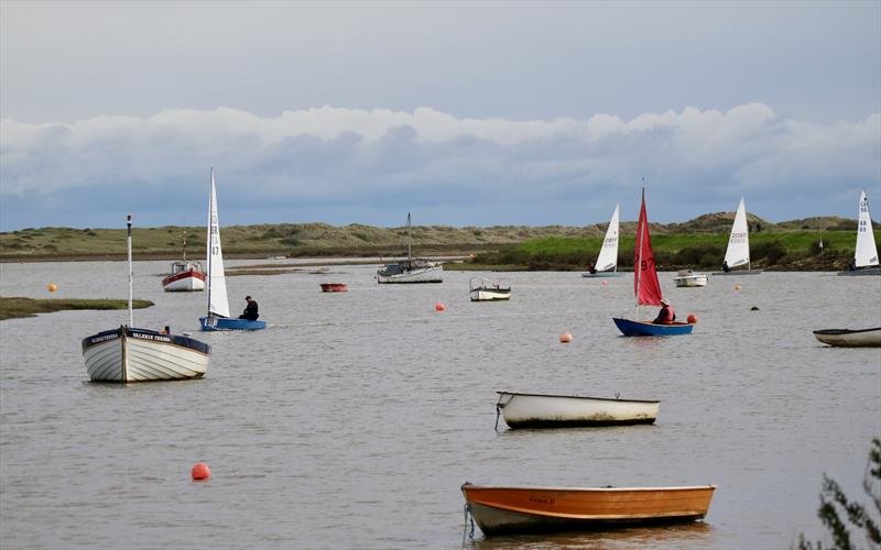 OSSC Easter Egg Race 3 photo copyright Jennie Clark taken at Overy Staithe Sailing Club and featuring the Mirror class