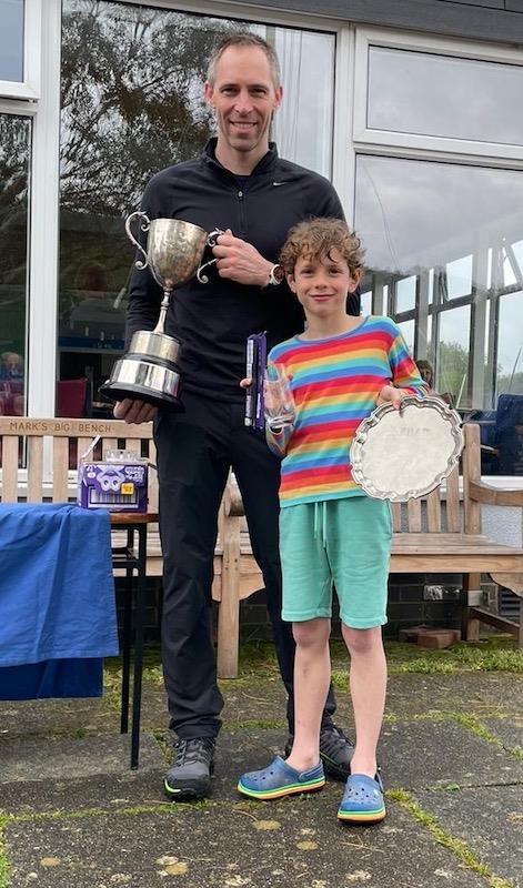 Mirror Northern Championship winners Matthew and Albie McGovern photo copyright Bass Press taken at Bassenthwaite Sailing Club and featuring the Mirror class