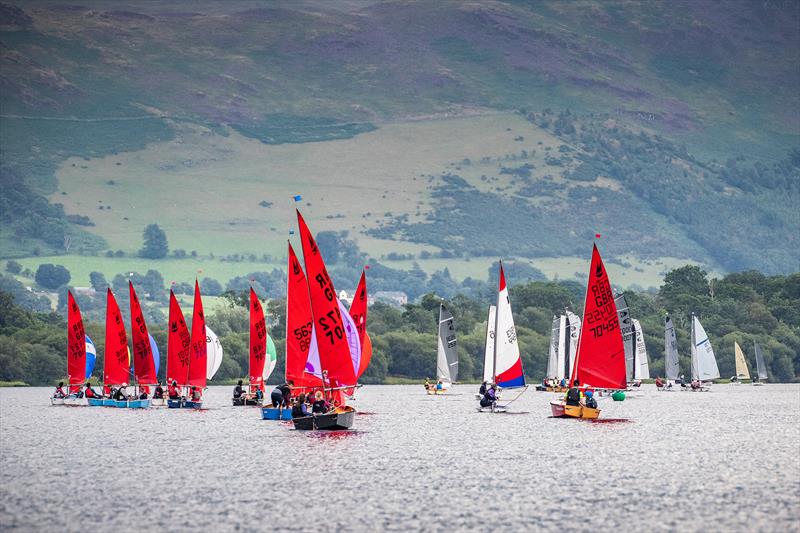 Craftinsure Bass Week photo copyright Peter Mackin taken at Bassenthwaite Sailing Club and featuring the Mirror class