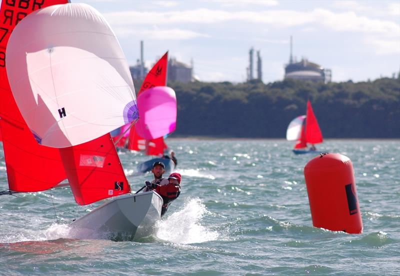 Mirror UK National Championship 2025 at Netley Sailing Club photo copyright Dougal Henshall taken at Netley Sailing Club and featuring the Mirror class