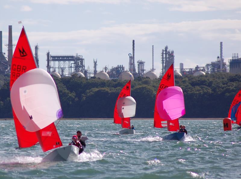 Mirror UK National Championship 2025 at Netley Sailing Club photo copyright Dougal Henshall taken at Netley Sailing Club and featuring the Mirror class