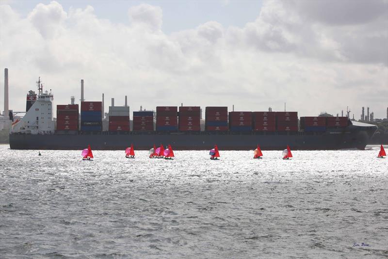 Mirror UK National Championship 2025 at Netley Sailing Club photo copyright Tim Bees taken at Netley Sailing Club and featuring the Mirror class