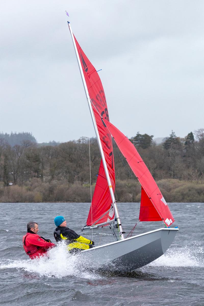 Inaugural Mirror Spring Championship at Bassenthwaite photo copyright Nick Smith taken at Bassenthwaite Sailing Club and featuring the Mirror class