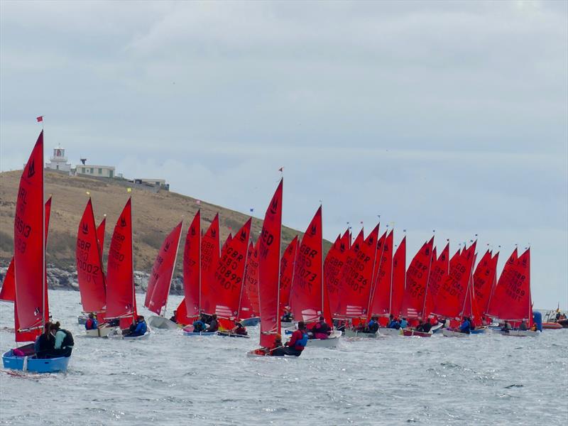 Abersoch Mirror Week 2026 Day 2 photo copyright Pete Hawkins taken at South Caernarvonshire Yacht Club and featuring the Mirror class