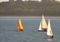 Dinghies at Netley Cliff Sailing Club © Amanda Bowens