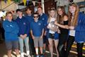 The victorious Horning SC team at the Broadland Youth Regatta