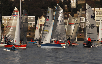 Light winds for the Brass Monkey Trophy at Leigh-on-Sea photo copyright Graeme Sweeney / Yachts & Yachting taken at Leigh-on-Sea Sailing Club