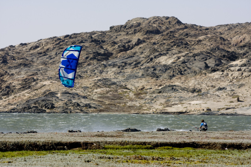 Kitesurfer Sebastien Cattelan of France becomes the first sailor to go over 50 knots photo copyright Kolesky / Sandisk taken at 