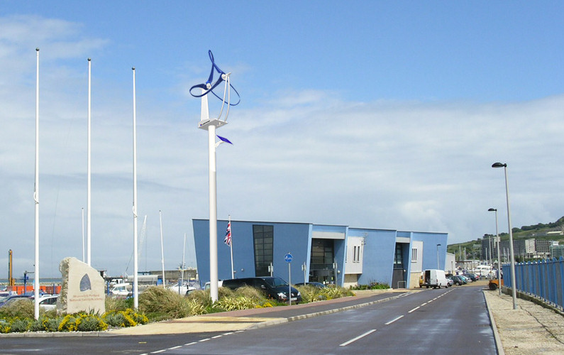 Loop Wing Windmill Loopwing wind turbine to be installed at 2012 sailing venue