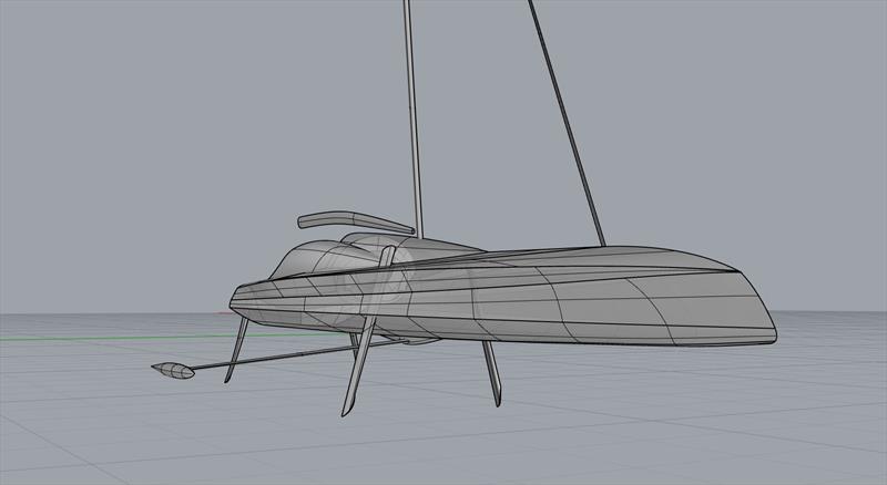 SpeedDream II oceangoing prototype renderings photo copyright SpeedDream taken at 