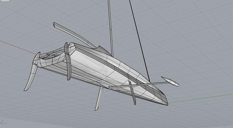 SpeedDream II oceangoing prototype renderings photo copyright SpeedDream taken at 