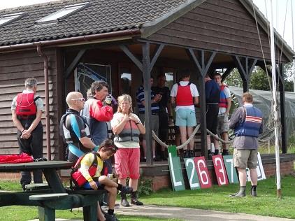 All set for the 2014 season at SESCA photo copyright Mike Steele taken at St Edmundsbury Sailing & Canoeing Association