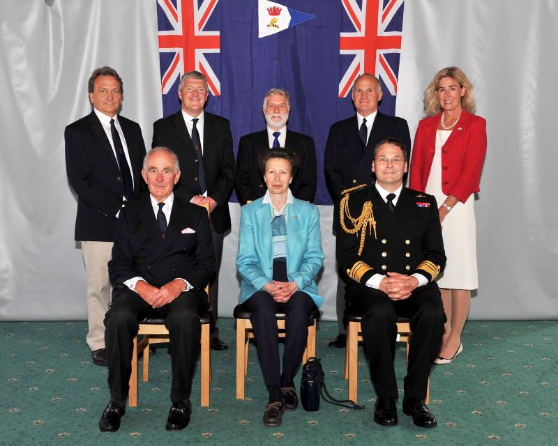 HRH The Princess Royal visits Hornet Services Sailing Club photo copyright Guy Pool taken at Hornet Services Sailing Club