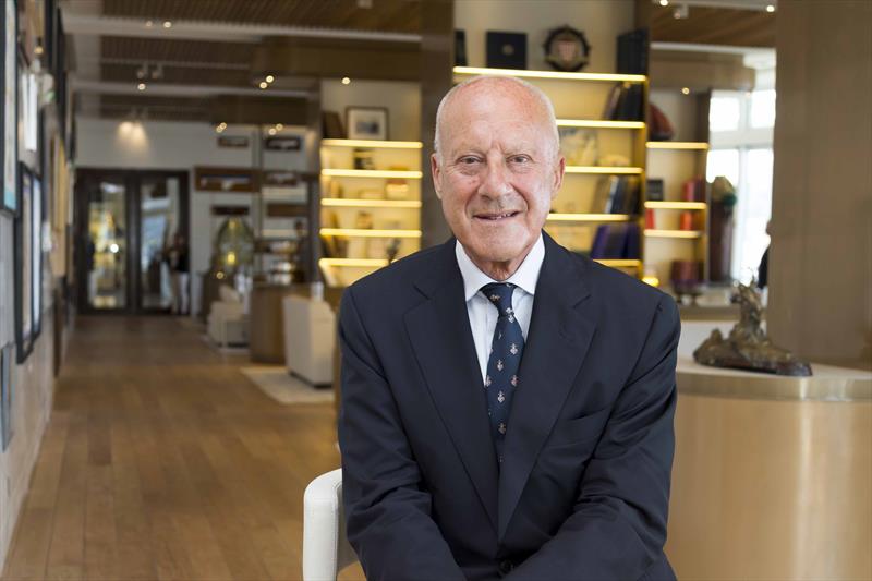 Lord Foster, designer of Yacht Club de Monaco's new clubhouse - photo © Carlo Borlenghi