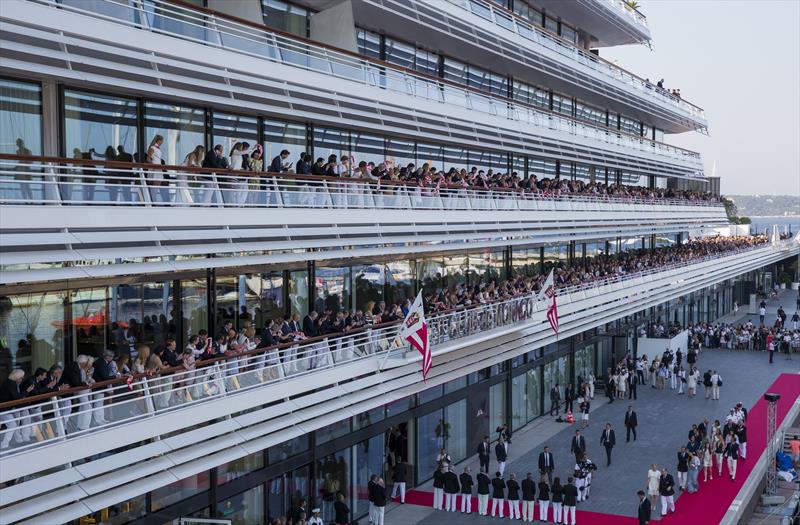 HSH the Sovereign Prince Albert II inaugurates Yacht Club de Monaco's new clubhouse - photo © Guillaume Plisson