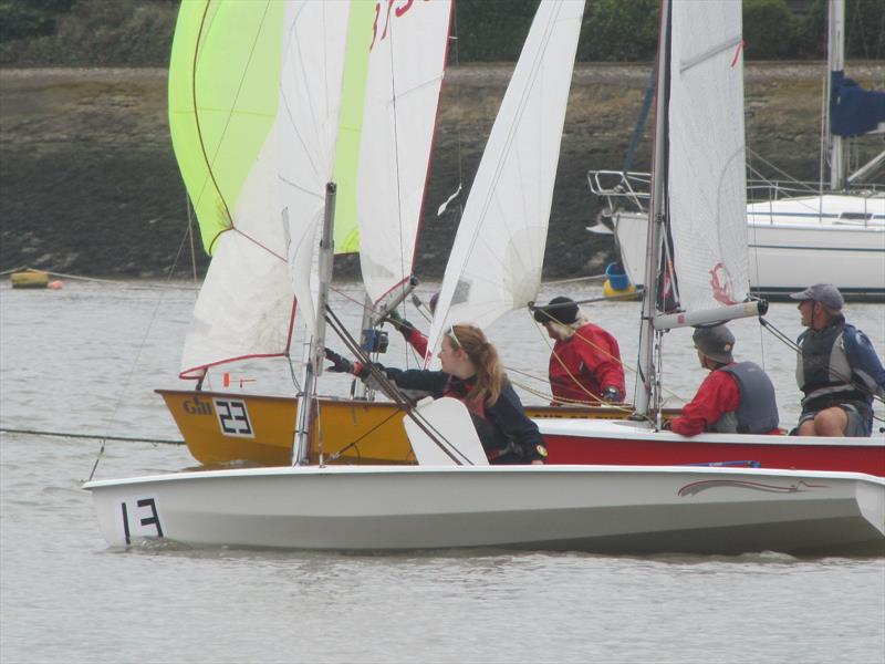 Slow fleet at the Medway Dinghy Regatta 2014 photo copyright Roy Winnet taken at Wilsonian Sailing Club