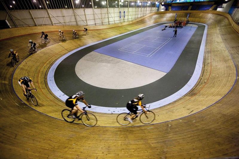 The velodrome at the Calshot Activities Centre photo copyright Calshot Activities Centre taken at 