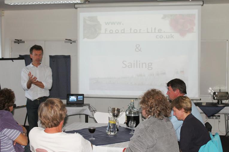 Nutrition talk at GJW Direct SailFest photo copyright SailRacer taken at 