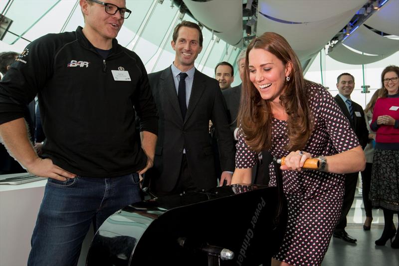 The Duchess of Cambridge visits the BAR HQ - photo © Lloyd Images