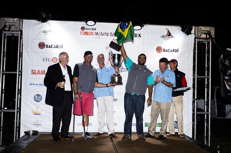 Bacardi Miami Sailing Week winners photo copyright Cory Silken taken at Coral Reef Yacht Club