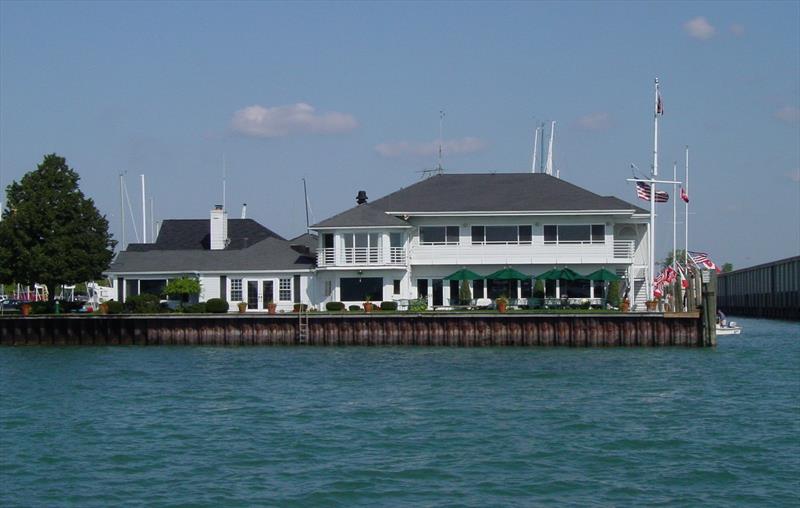 Bayview Yacht Club 'now' (2015) on the edge of the Detroit River - photo © Martin Chumiecki